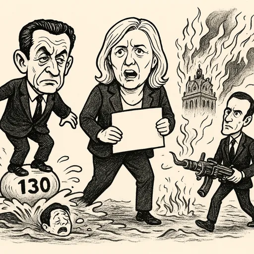 France Faces Political Turmoil, Heatwave Crisis, and Security Challenges