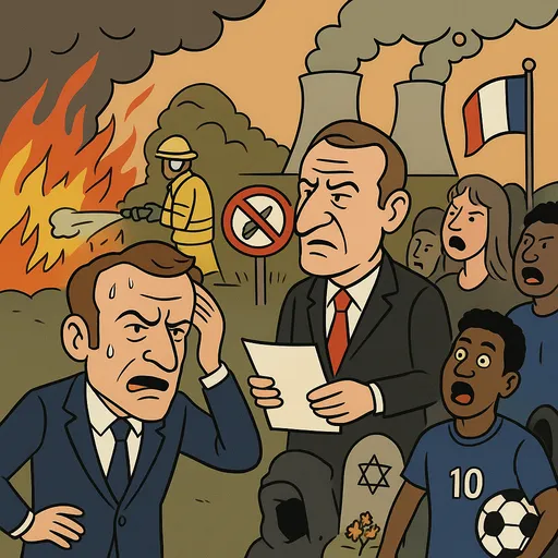 France Faces Heatwave Crisis, Diplomatic Tensions, and Security Challenges
