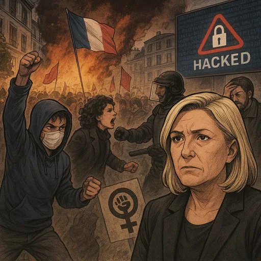 France Faces Social Unrest, Security Challenges, and Political Debate